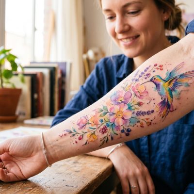 Tatuagem Antebraço: Ideias Criativas para Homens e Mulheres